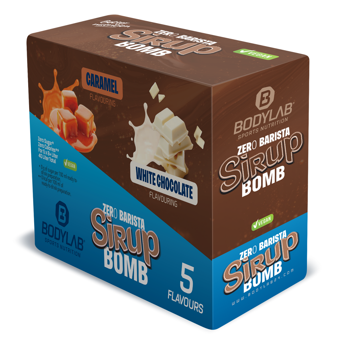 ZERO Barista Sirup Bomb Box (5x65g)