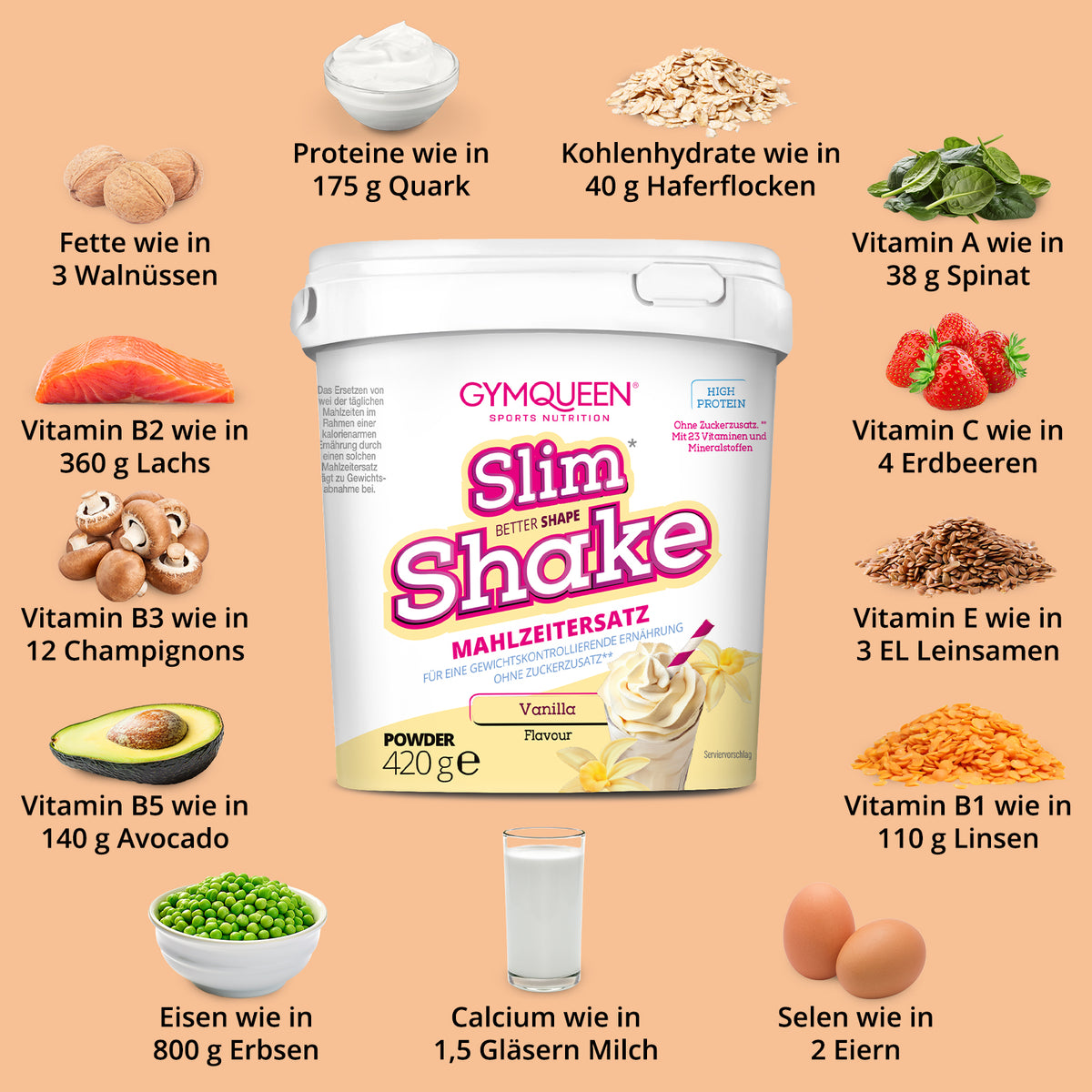 Slim Shake 4er Pack