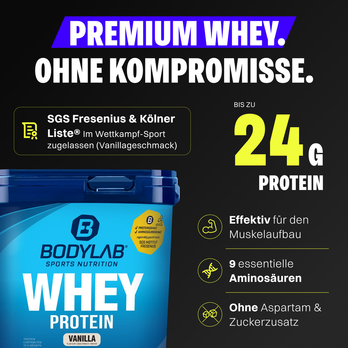 Doppelpack Whey Protein (2x1000g)