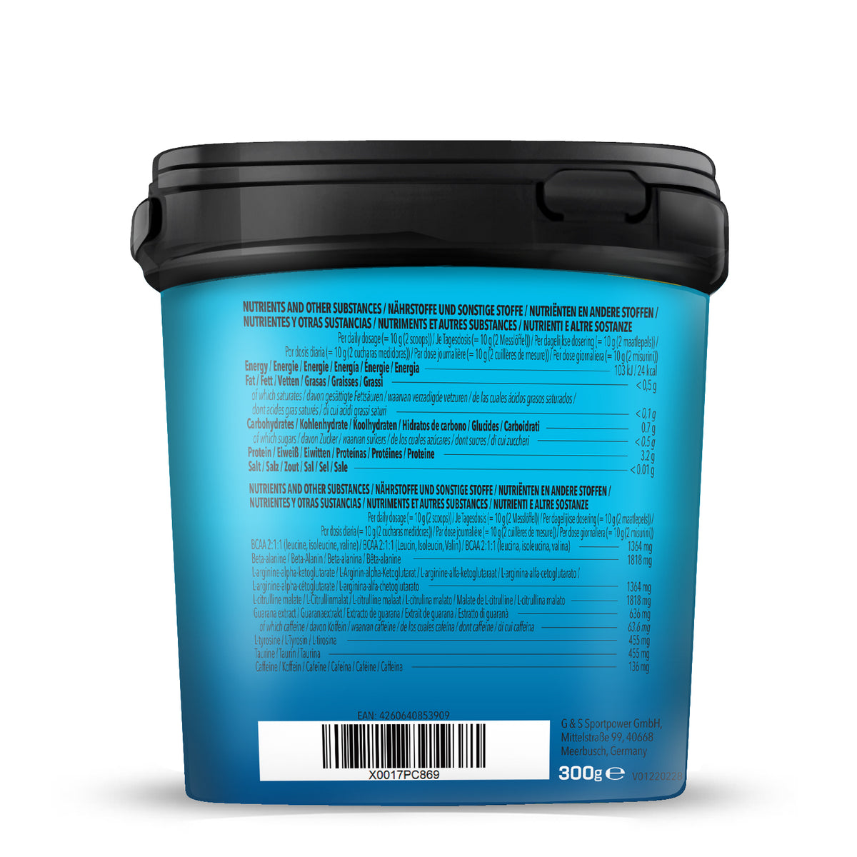 Pre Workout Booster (300g)