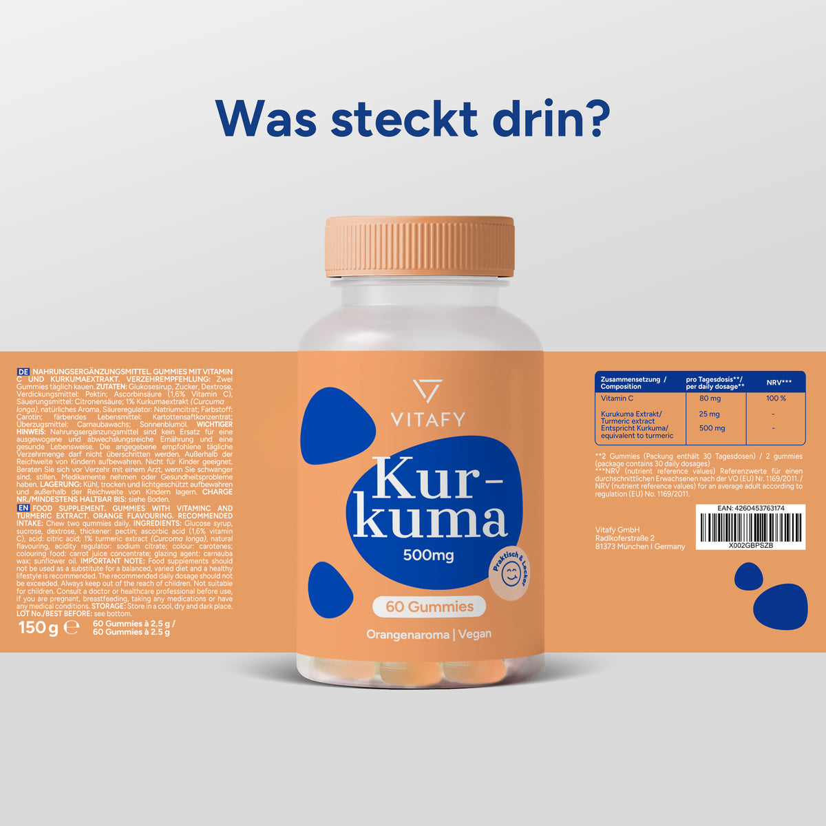Kurkuma (60 Gummies)