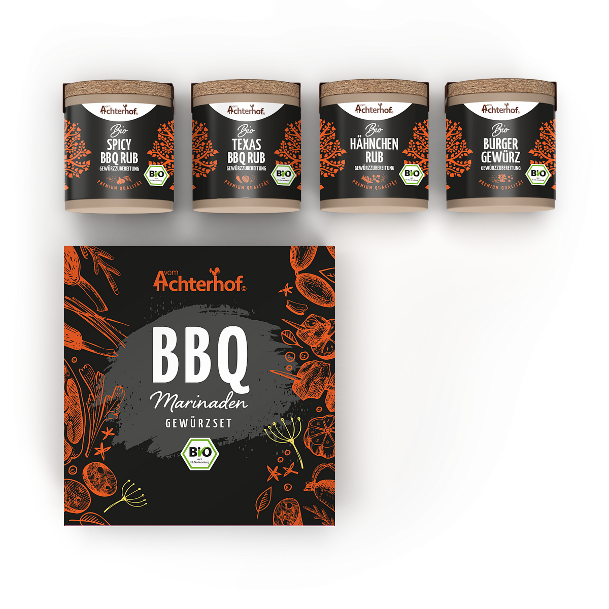 BBQ Marinaden Gewürzset Bio