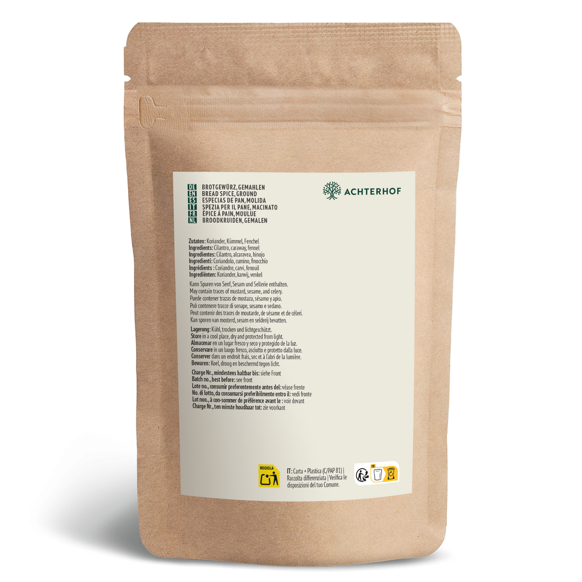 Brotgewürz gemahlen (250g)
