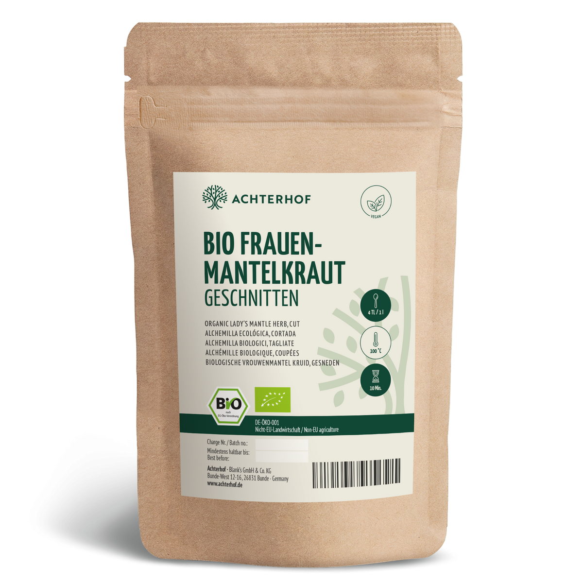Bio Frauenmantelkraut geschnitten (250g)