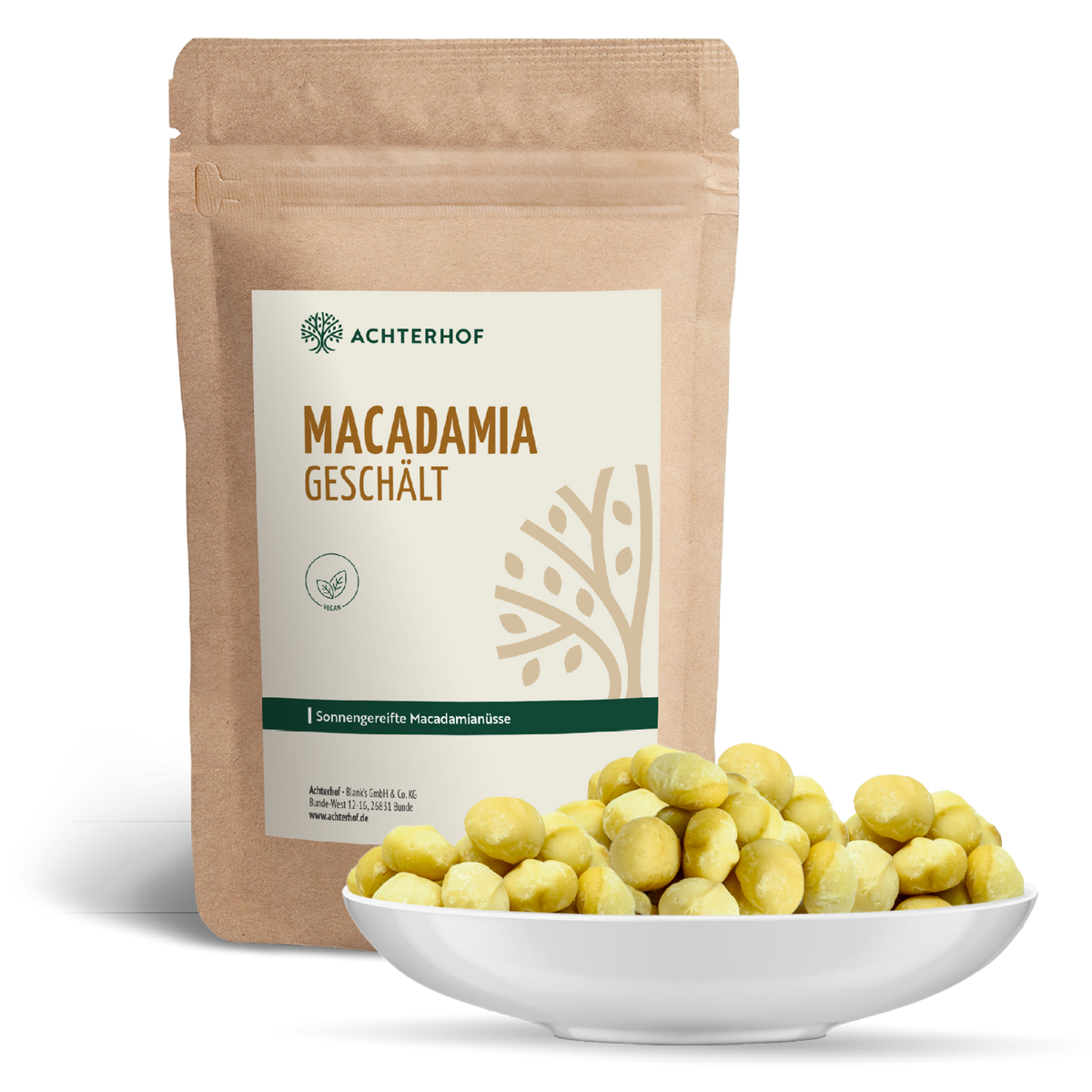Macadamianüsse geschält (100g)