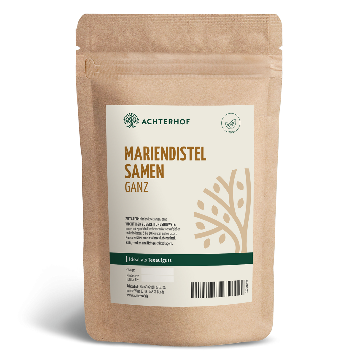 Mariendistelsamen ganz (250g)