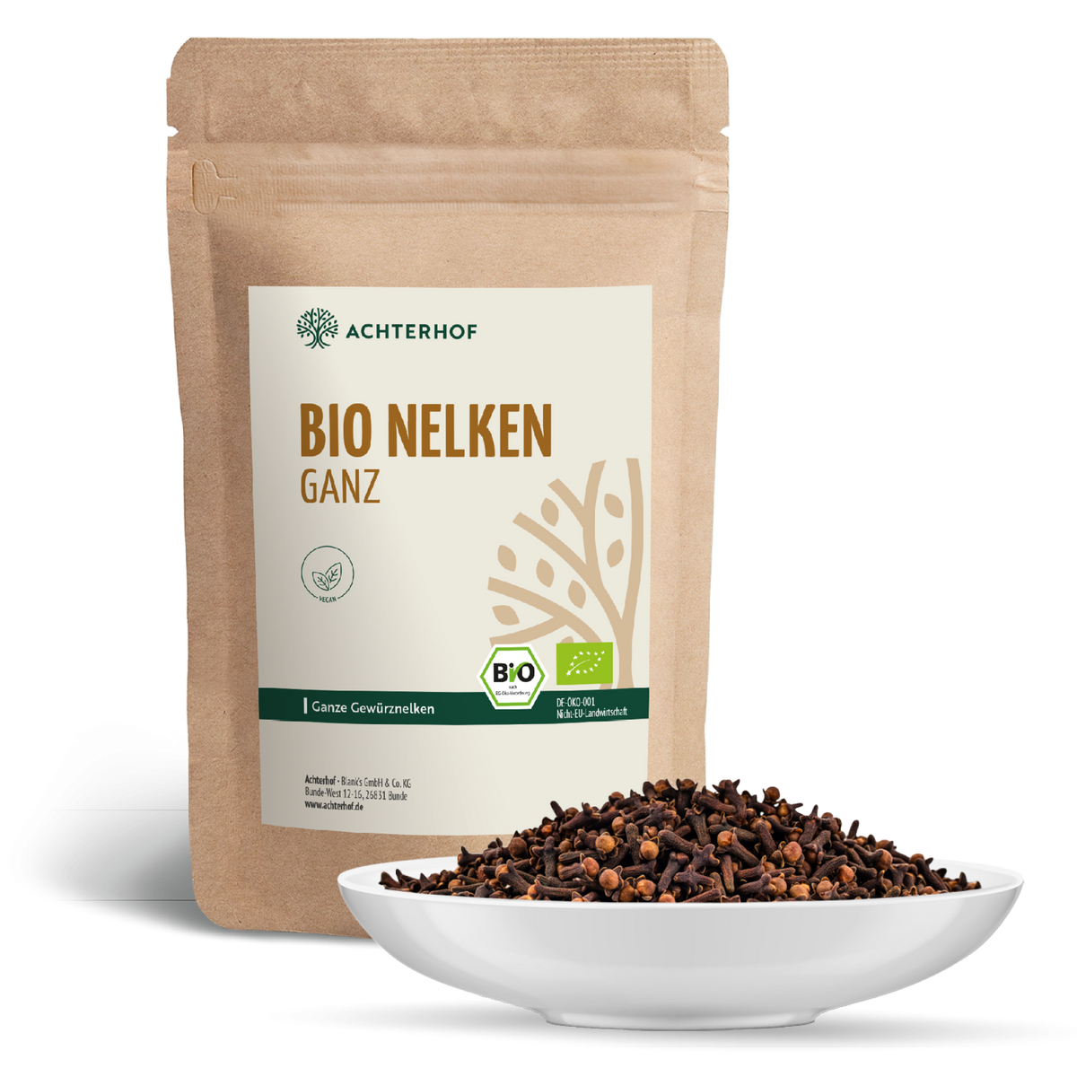 Nelken ganz Bio (500g)