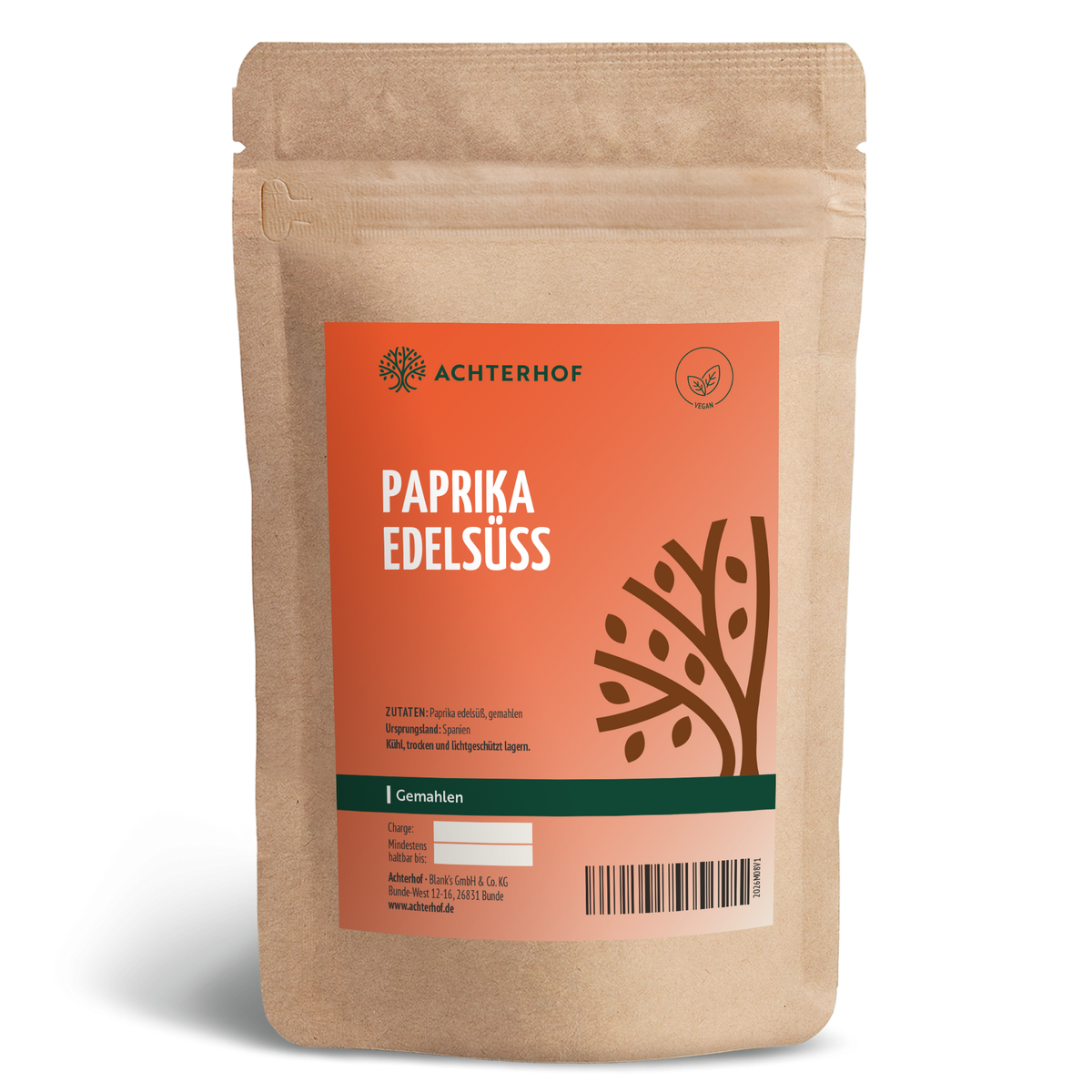 Paprika edelsüß gemahlen (500g)