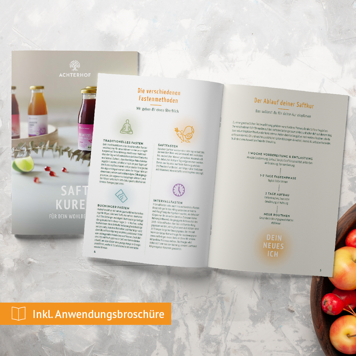 Saftzeit Bio Saftkur 1-7 Tage (6 Flaschen pro Tag)