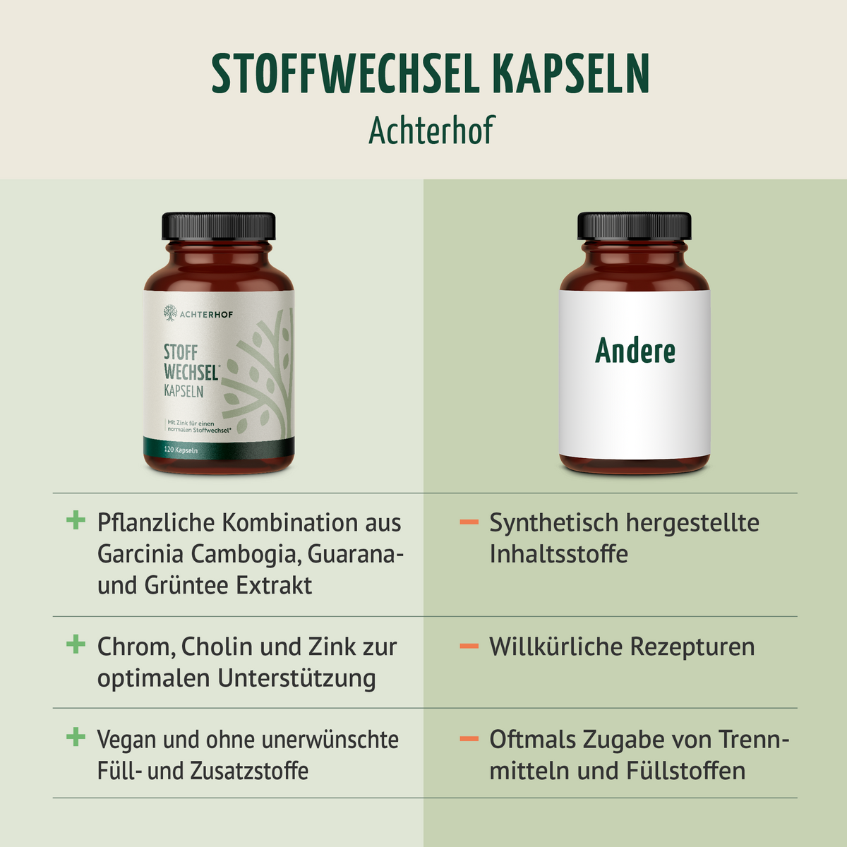 Stoffwechsel Kapseln (120 Kapseln)