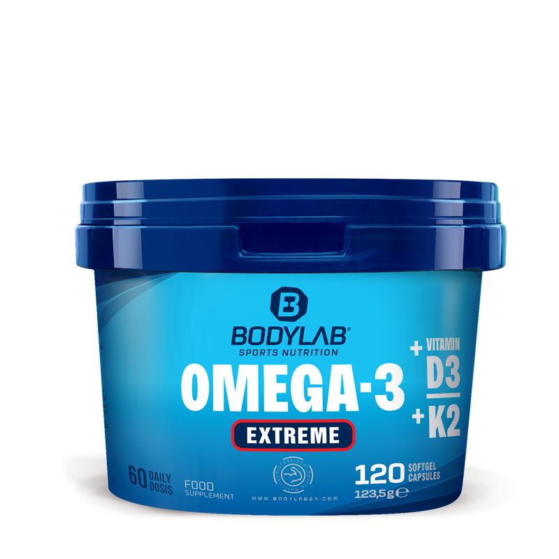 Omega-3 + Vitamin D3 + K2 Extreme (120 Kapseln)