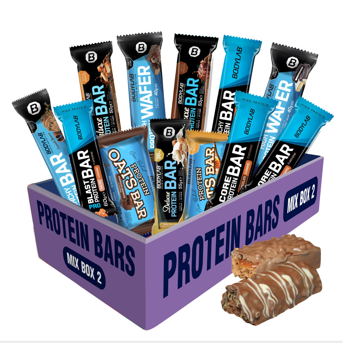 Protein Bar MIX BOX 2 (12x40g-100g)