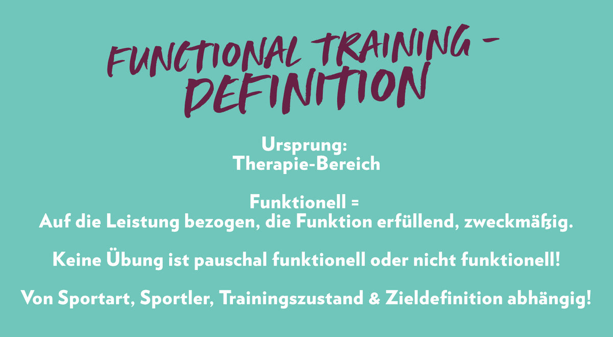Functional Training - Definition