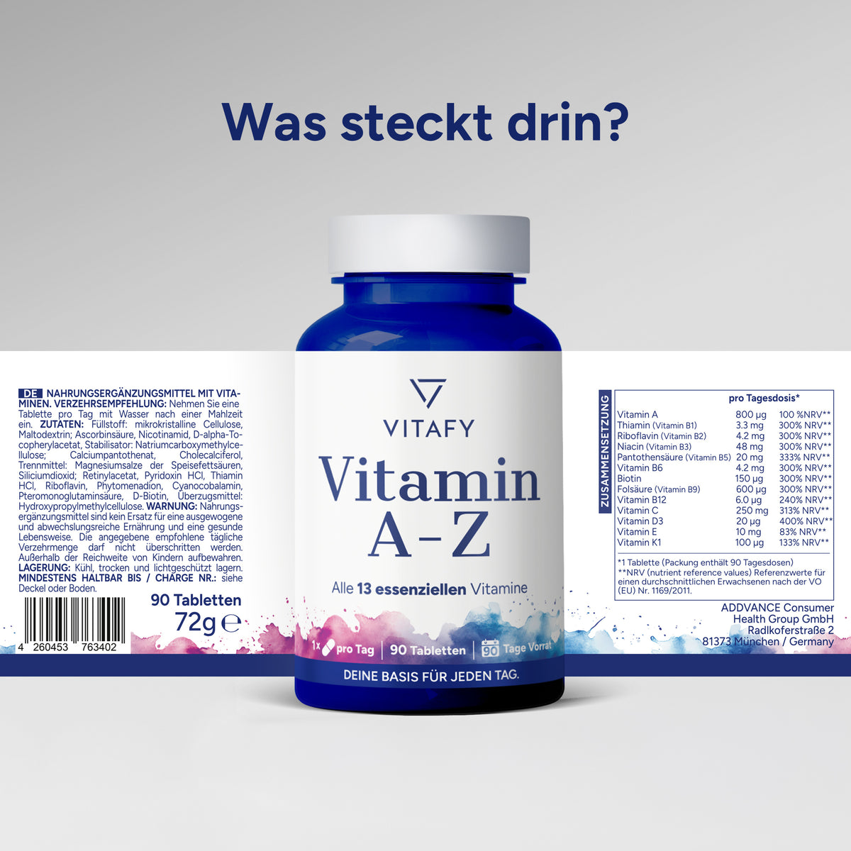 Vitamin A-Z (90 Tabletten)