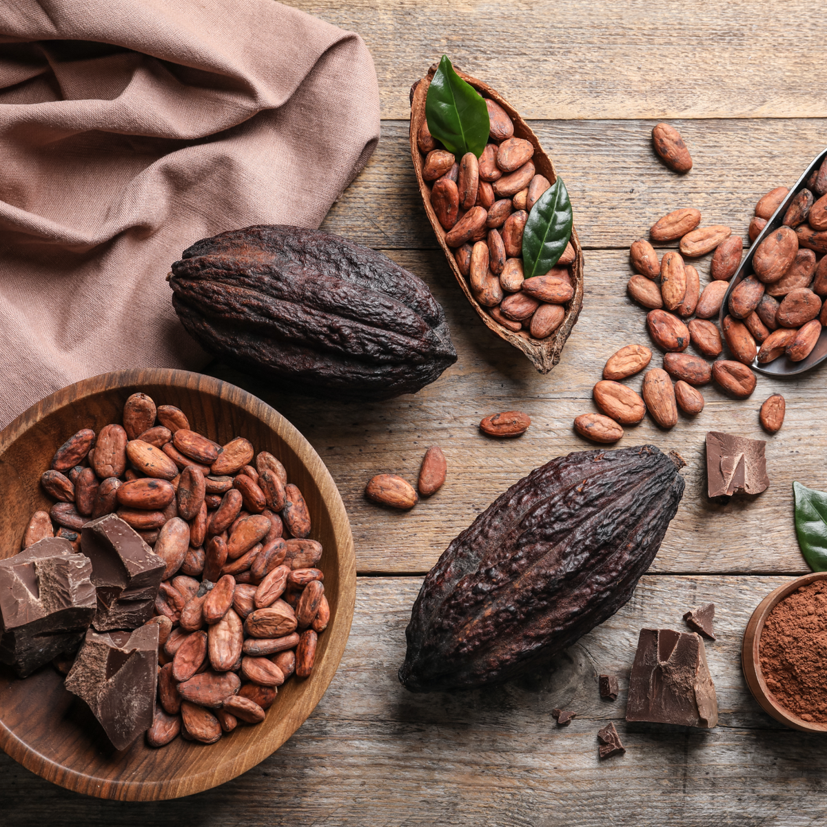 Bio Kakao Nibs roh & ungeröstet (1000g)