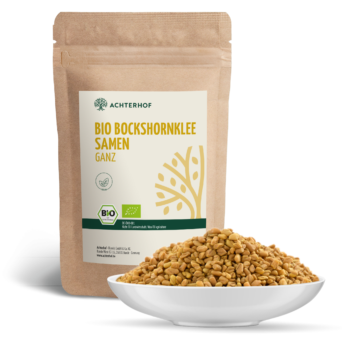 Bockshornkleesamen ganz Bio (250g)