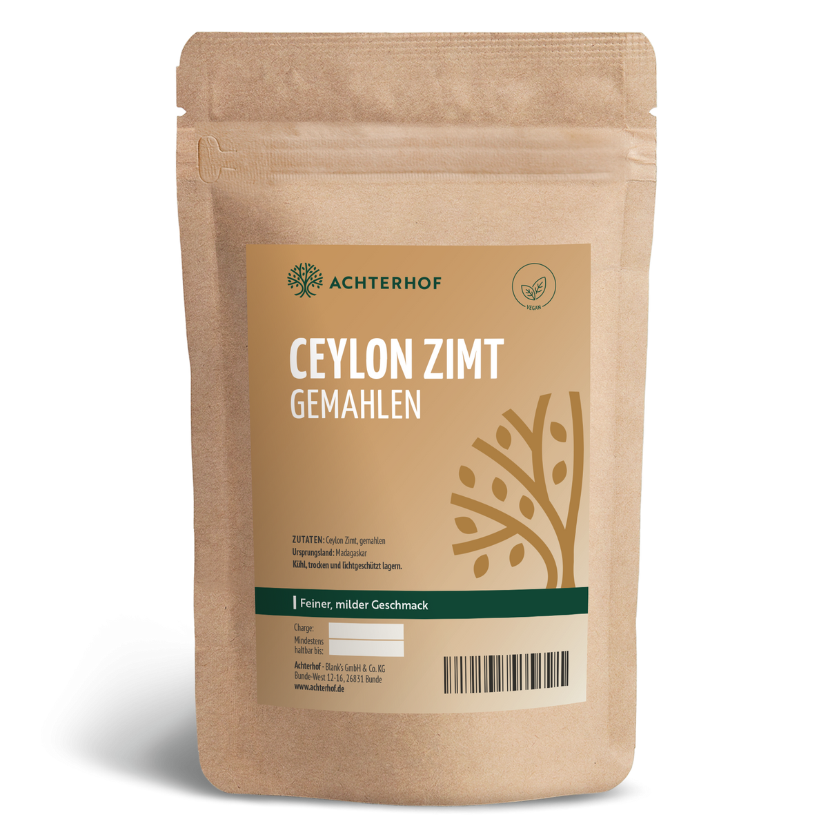 Ceylon Zimt gemahlen (250g)