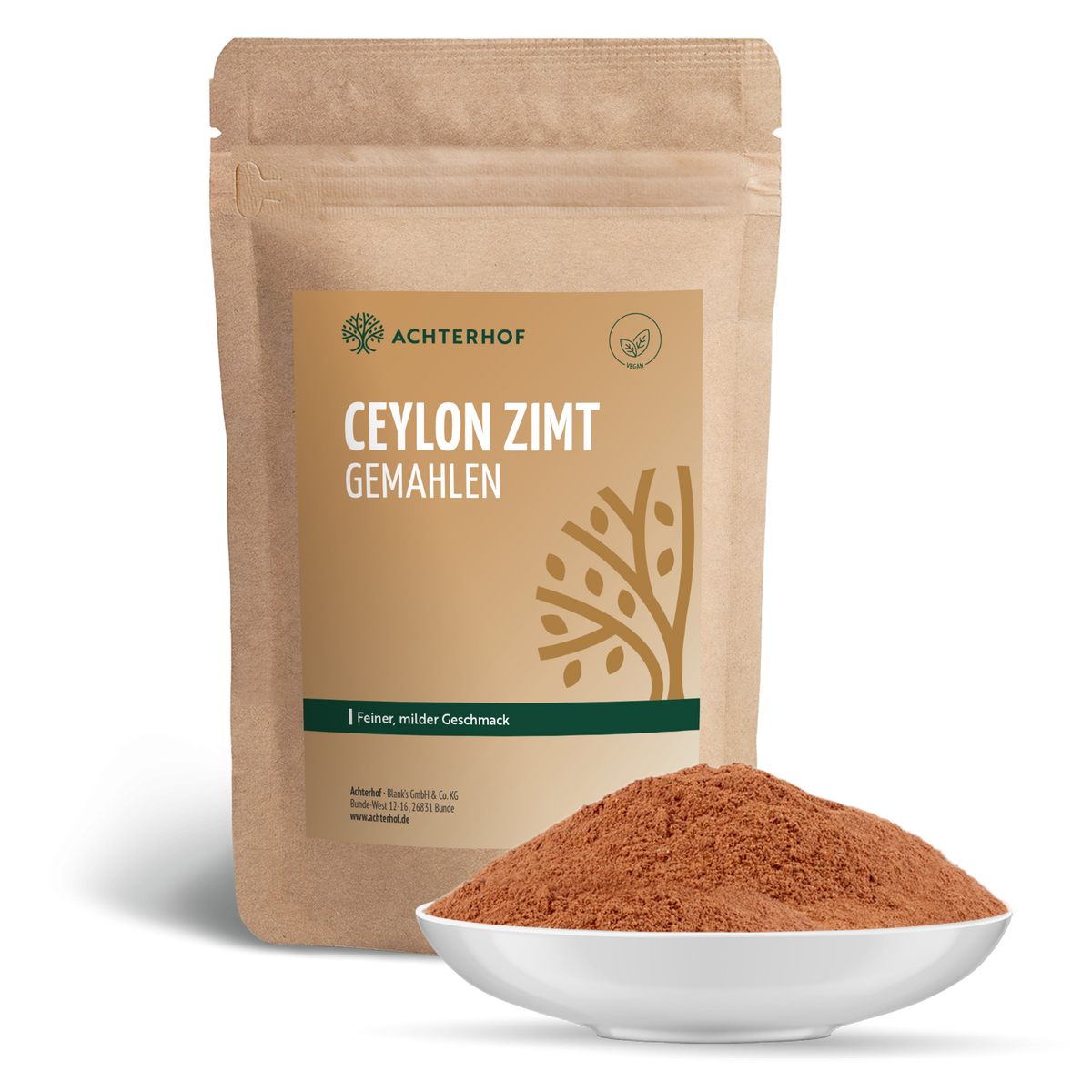 Ceylon Zimt gemahlen (500g)