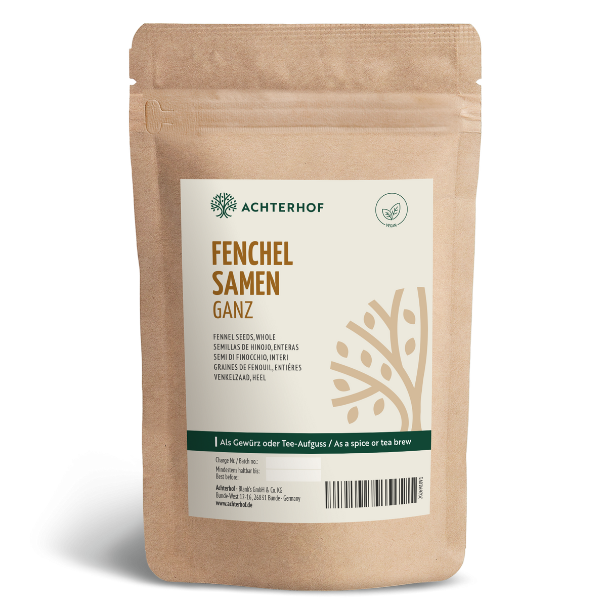 Fenchelsamen ganz (500g)