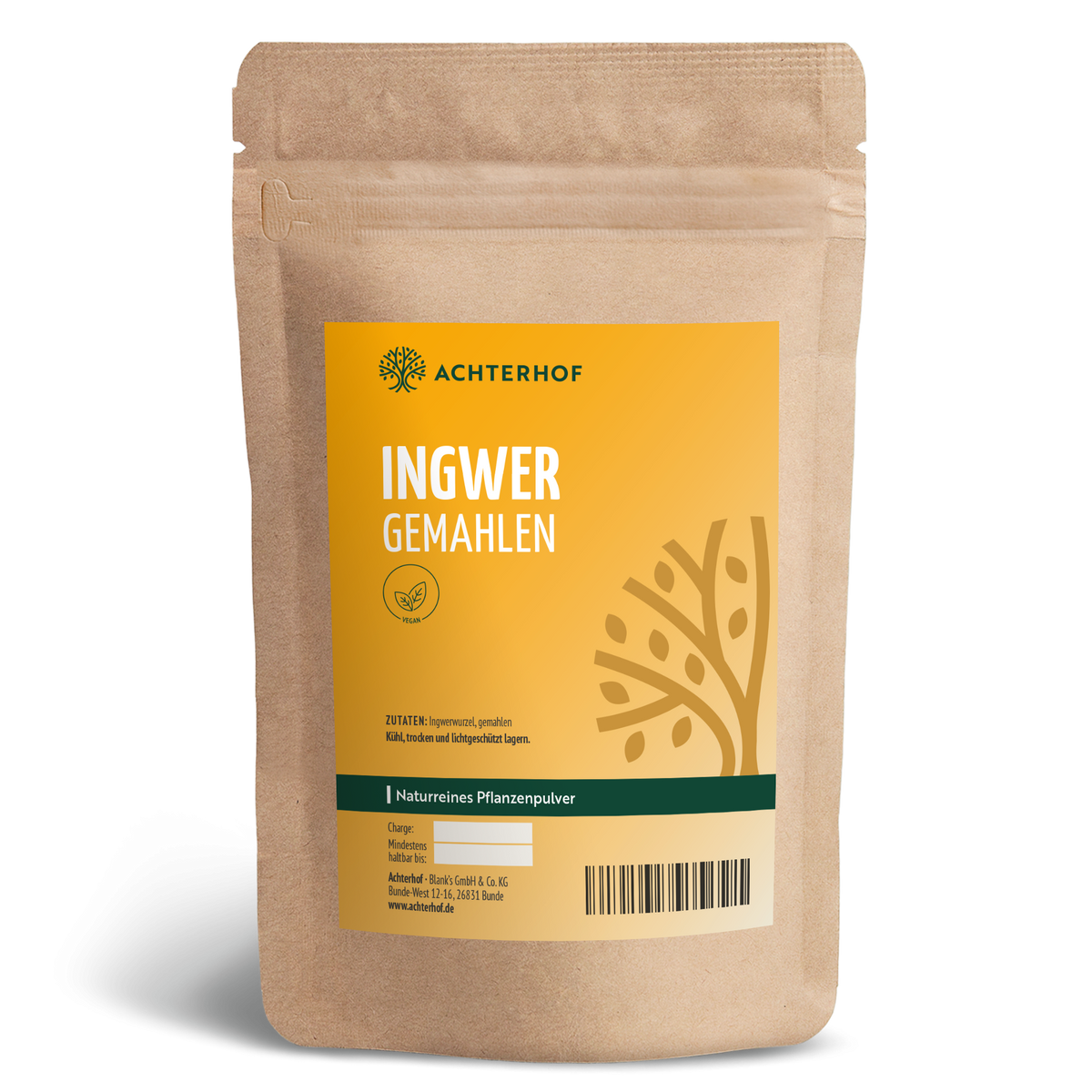 Ingwer gemahlen (500g)