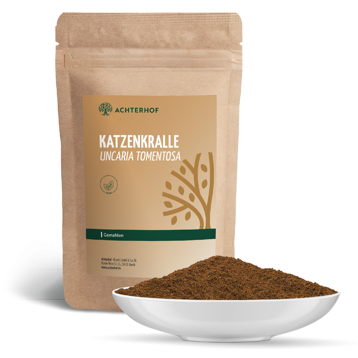 Katzenkralle (Uncaria Tomentosa) gemahlen (250g)