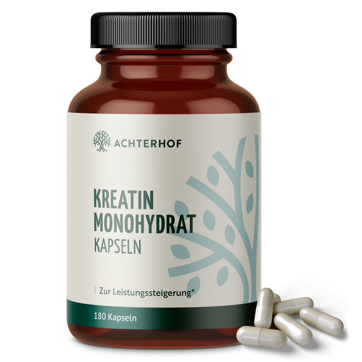 Kreatin Monohydrat Kapseln (180 Kapseln)