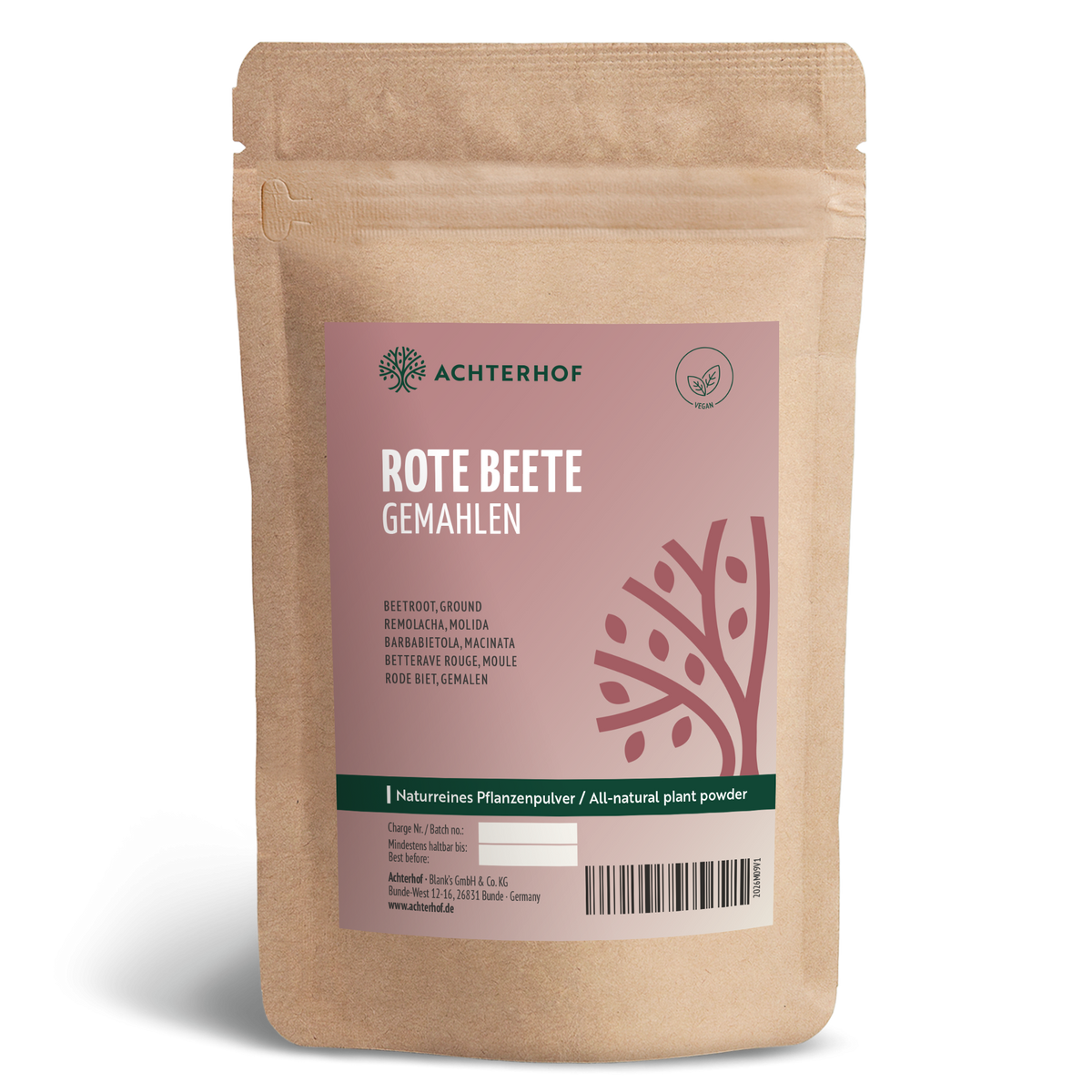 Rote Beete gemahlen (100g)