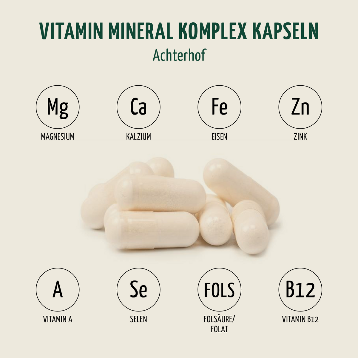 Vitamin Mineral Komplex (150 Kapseln)